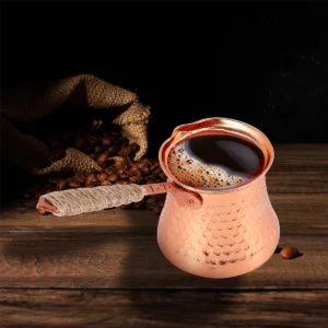 MSOR Coffee Turk Turkish Coffee Pot 320Ml Coffee Turk Turkish Copper Coffee Maker for Turk Cezve Cafeteria
